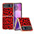 Coque Silicone Gel Motif Cuir Housse Etui B10H pour Motorola Moto Razr 40 5G Petit