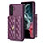 Coque Silicone Gel Motif Cuir Housse Etui BF1 pour Samsung Galaxy A34 5G Petit