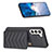 Coque Silicone Gel Motif Cuir Housse Etui BF1 pour Samsung Galaxy S22 Plus 5G Petit