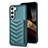 Coque Silicone Gel Motif Cuir Housse Etui BF1 pour Samsung Galaxy S24 Plus 5G Petit