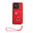 Coque Silicone Gel Motif Cuir Housse Etui BF1 pour Xiaomi Redmi 11A 4G Rouge