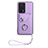 Coque Silicone Gel Motif Cuir Housse Etui BF1 pour Xiaomi Redmi K60 5G Violet