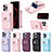 Coque Silicone Gel Motif Cuir Housse Etui BF2 pour Apple iPhone 14 Pro Max Petit