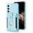 Coque Silicone Gel Motif Cuir Housse Etui BF2 pour Samsung Galaxy S24 Plus 5G Petit