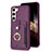 Coque Silicone Gel Motif Cuir Housse Etui BF2 pour Samsung Galaxy S24 Plus 5G Petit