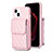 Coque Silicone Gel Motif Cuir Housse Etui BF3 pour Apple iPhone 13 Petit