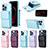 Coque Silicone Gel Motif Cuir Housse Etui BF4 pour Apple iPhone 13 Pro Max Petit