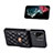 Coque Silicone Gel Motif Cuir Housse Etui BF4 pour Samsung Galaxy F12 Petit