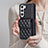 Coque Silicone Gel Motif Cuir Housse Etui BF5 pour Samsung Galaxy S22 5G Petit