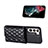 Coque Silicone Gel Motif Cuir Housse Etui BF6 pour Samsung Galaxy S22 Plus 5G Petit