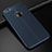 Coque Silicone Gel Motif Cuir Housse Etui D01 pour Apple iPhone 6 Bleu