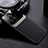 Coque Silicone Gel Motif Cuir Housse Etui FL1 pour OnePlus 12R 5G Noir