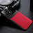 Coque Silicone Gel Motif Cuir Housse Etui FL1 pour OnePlus Ace 2 5G Rouge