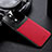 Coque Silicone Gel Motif Cuir Housse Etui FL1 pour OnePlus Ace 2V 5G Rouge