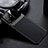 Coque Silicone Gel Motif Cuir Housse Etui FL1 pour Samsung Galaxy A91 Noir