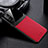 Coque Silicone Gel Motif Cuir Housse Etui FL1 pour Samsung Galaxy M31s Rouge