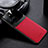 Coque Silicone Gel Motif Cuir Housse Etui FL1 pour Vivo iQOO 10 Pro 5G Rouge