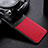 Coque Silicone Gel Motif Cuir Housse Etui FL1 pour Vivo iQOO Neo6 5G Rouge