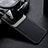 Coque Silicone Gel Motif Cuir Housse Etui FL1 pour Vivo X70 5G Noir