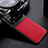 Coque Silicone Gel Motif Cuir Housse Etui FL1 pour Xiaomi Poco C40 Rouge