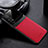 Coque Silicone Gel Motif Cuir Housse Etui FL1 pour Xiaomi Poco X4 Pro 5G Rouge