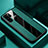 Coque Silicone Gel Motif Cuir Housse Etui H01 pour Huawei P30 Pro New Edition Vert