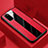 Coque Silicone Gel Motif Cuir Housse Etui H01 pour Samsung Galaxy S20 5G Rouge