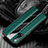 Coque Silicone Gel Motif Cuir Housse Etui H02 pour Huawei Nova 6 Vert