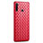 Coque Silicone Gel Motif Cuir Housse Etui H02 pour Xiaomi Redmi Note 8 Rouge