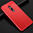 Coque Silicone Gel Motif Cuir Housse Etui H03 pour Xiaomi Mi 9T Pro Rouge