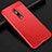 Coque Silicone Gel Motif Cuir Housse Etui H03 pour Xiaomi Mi 9T Rouge