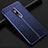 Coque Silicone Gel Motif Cuir Housse Etui H03 pour Xiaomi Redmi K20 Bleu