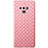 Coque Silicone Gel Motif Cuir Housse Etui L01 pour Samsung Galaxy Note 9 Or Rose