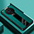 Coque Silicone Gel Motif Cuir Housse Etui PB1 pour Oppo Find X7 Ultra 5G Vert