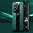 Coque Silicone Gel Motif Cuir Housse Etui PB1 pour Vivo X70 Pro+ Plus 5G Vert