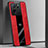 Coque Silicone Gel Motif Cuir Housse Etui PB1 pour Xiaomi Mi 13T 5G Rouge