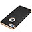 Coque Silicone Gel Motif Cuir Housse Etui pour Apple iPhone SE (2020) Noir