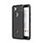 Coque Silicone Gel Motif Cuir Housse Etui pour Google Pixel 3a Noir