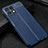 Coque Silicone Gel Motif Cuir Housse Etui pour Huawei Honor X30i Bleu