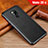 Coque Silicone Gel Motif Cuir Housse Etui pour Huawei Mate 20 X 5G Noir