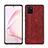 Coque Silicone Gel Motif Cuir Housse Etui pour Samsung Galaxy A81 Petit