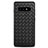 Coque Silicone Gel Motif Cuir Housse Etui pour Samsung Galaxy S10e Noir