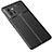 Coque Silicone Gel Motif Cuir Housse Etui pour Vivo iQOO 9 5G Noir