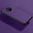 Coque Silicone Gel Motif Cuir Housse Etui pour Xiaomi Redmi K30 Pro 5G Violet