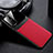 Coque Silicone Gel Motif Cuir Housse Etui S01 pour Huawei Honor 30S Rouge