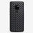 Coque Silicone Gel Motif Cuir Housse Etui S01 pour Huawei Mate 20 Petit