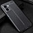 Coque Silicone Gel Motif Cuir Housse Etui S01 pour OnePlus Nord N300 5G Noir