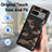 Coque Silicone Gel Motif Cuir Housse Etui S01D pour Google Pixel 7a 5G Petit