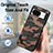 Coque Silicone Gel Motif Cuir Housse Etui S01D pour Google Pixel 8 5G Petit