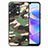 Coque Silicone Gel Motif Cuir Housse Etui S01D pour Huawei Honor X7a Petit